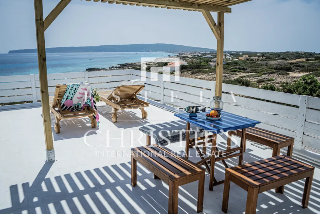 Terrasse - Villa with Sea Views in Formentera