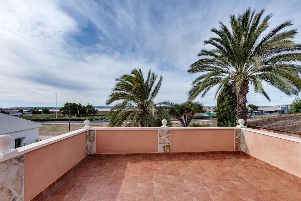 Terrace - Luxury Villa with Private Pool in San Luis, Torrevieja
