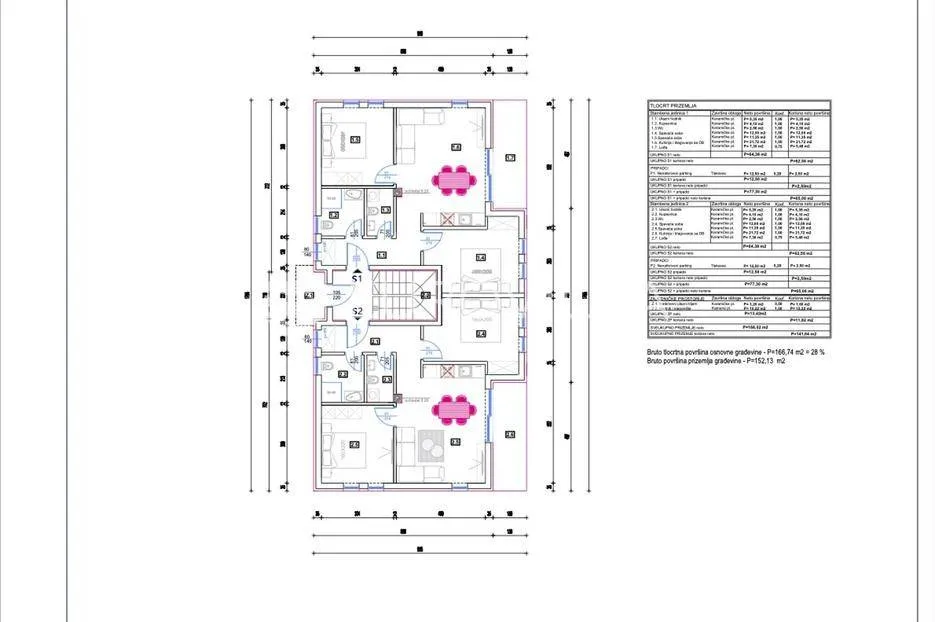 Planimetria - Modern Apartment with Garden in Ližnjan