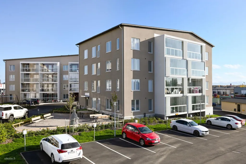 Exterior - Alcove Flat with Balcony in Tuusula