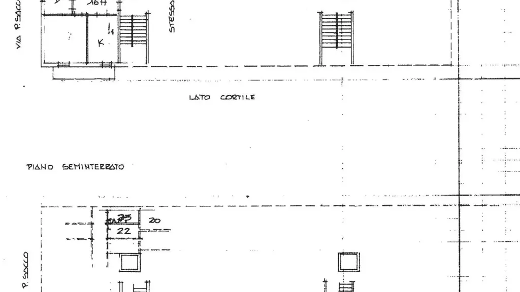 Plan - Apartment with Balcony in Alessandria