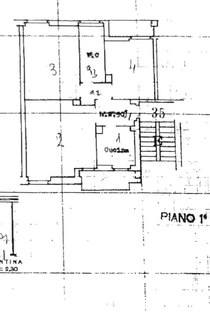 Plaan - 3-Room Apartment with Balcony in Vittuone
