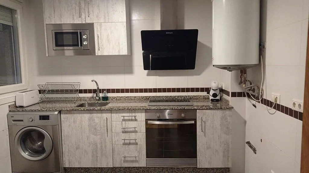 Köök - 2-Bedroom Apartment with Terrace in Foz