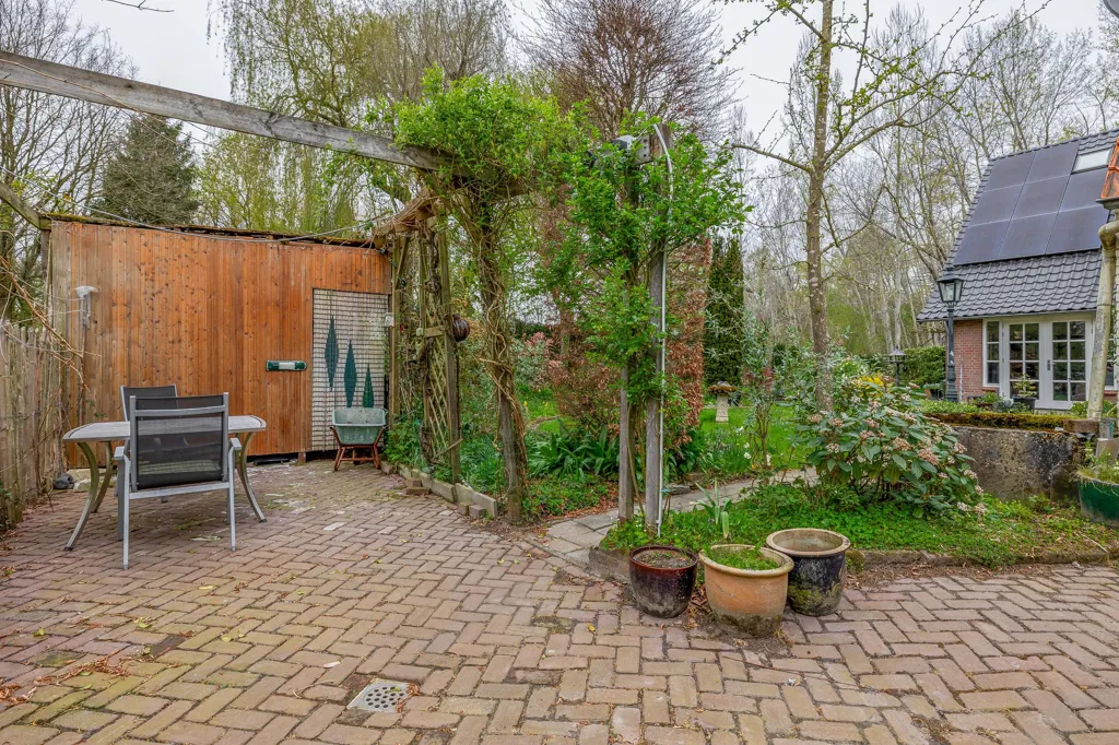 Garden - Country House with Forest View in Deurne