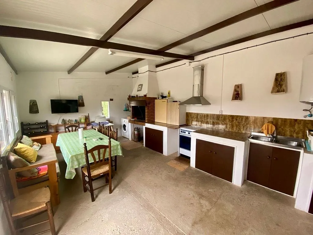 Köök - Chalet with Pool in Villarrubia