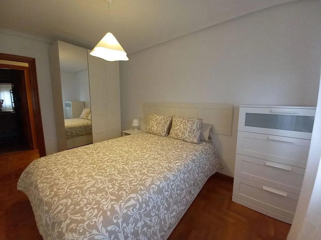 Bedrooms - T2 Apartment with Terrace in Castrillón