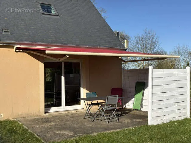 Terrasse - Pavillon en Bord de Mer à Colleville-Sur-Mer