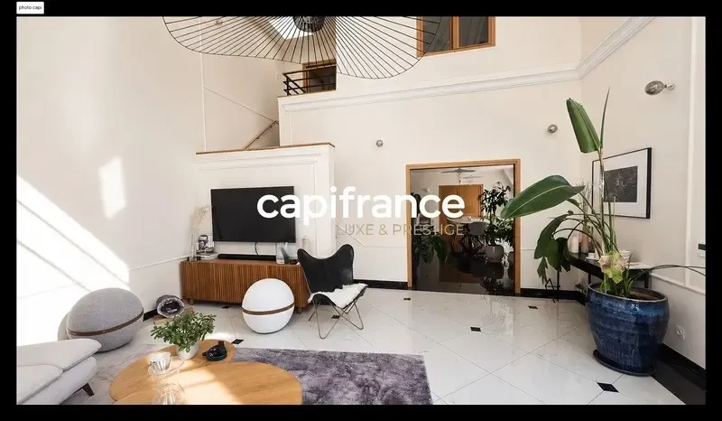 Séjour - Penthouse avec Terrasses au Le Plessis-Robinson