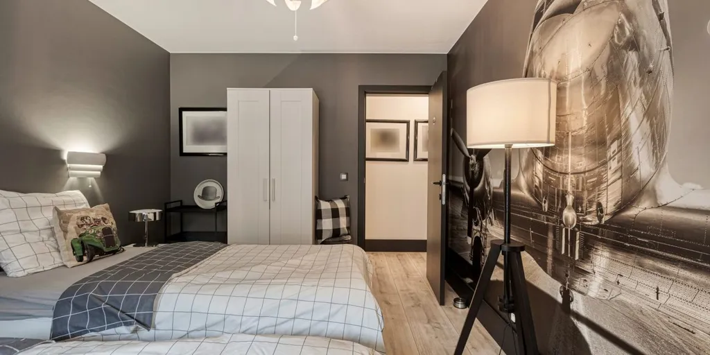 Bedrooms - Characterful Flat with Impressive Interior in Oud-Rekem