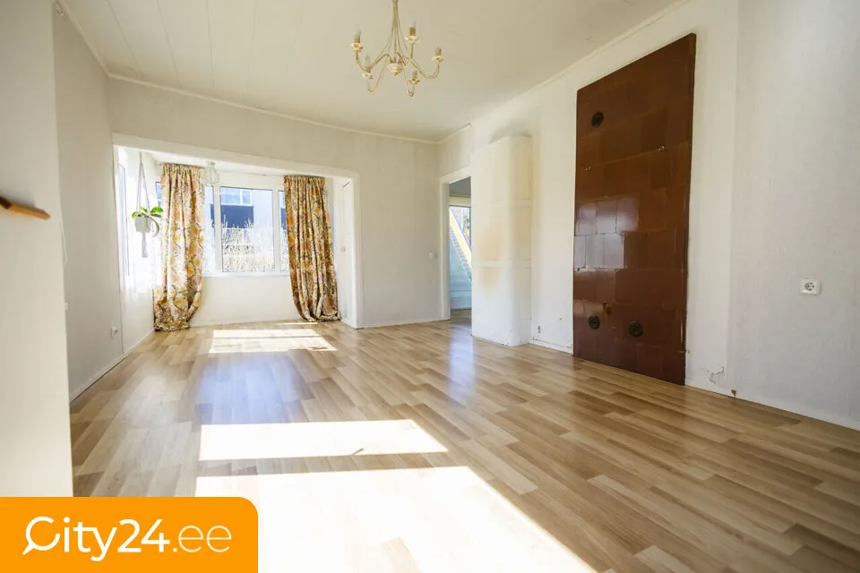 Living Room - House with Veranda in Paide, Järvamaa