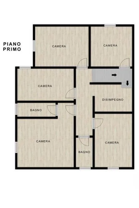 Plan - Rustic Villa with Olive Grove in Serravalle Pistoiese