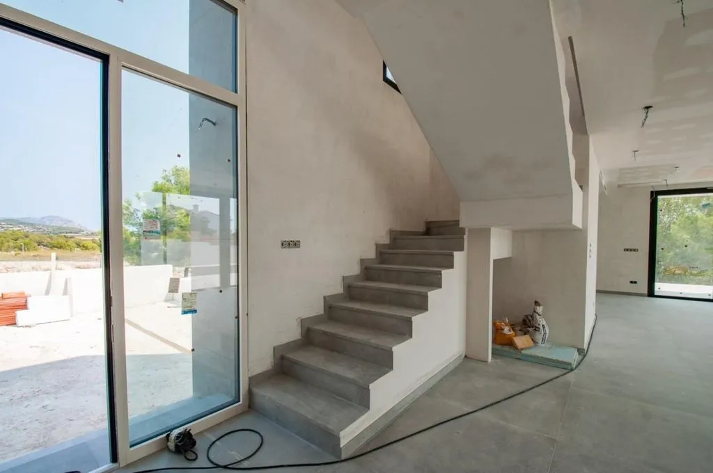 Living Room - Luxury Villa with Sea Views in Moraira
