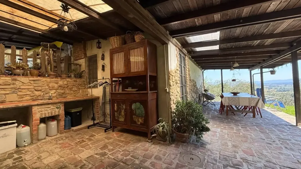 Terrass - Rustic Stone Cottage with Panoramic View, Capannori