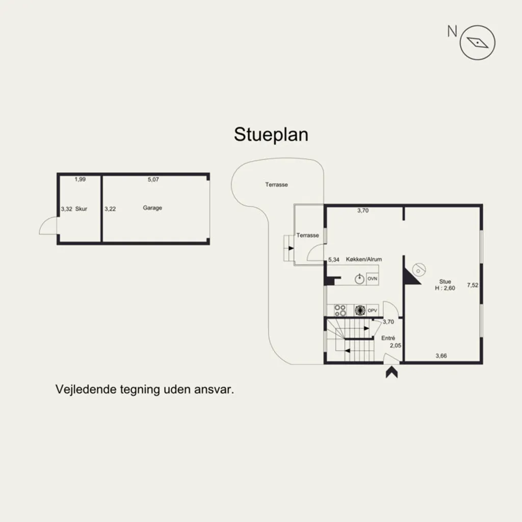 Plan - 1928 Villa with Garden in Odense C
