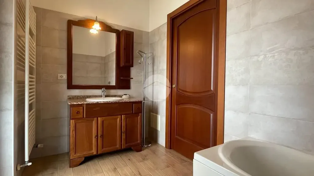 Bathrooms - Retrofitted Villa with Balconies in Asti