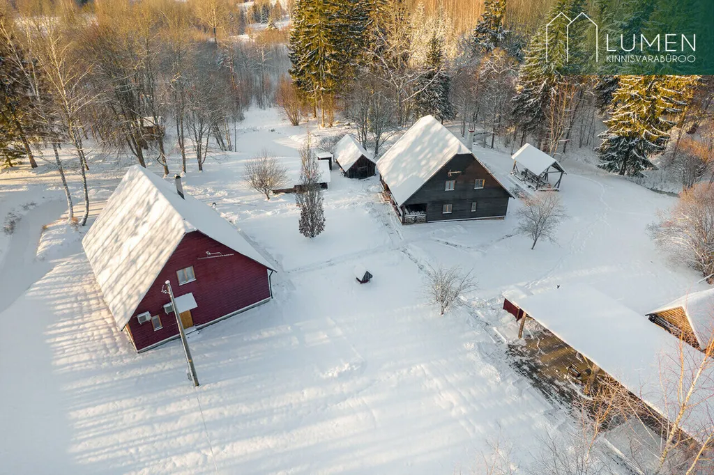 Õhuvaade - Unique Holiday Centre with Accommodation in Otepää
