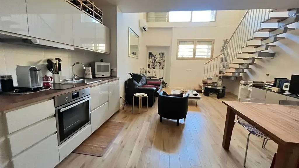 Kitchen - Loft with Tram Access in Florence