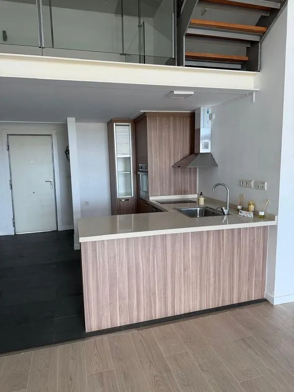 Kitchen - Loft Duplex with Terrace in Ros Casares