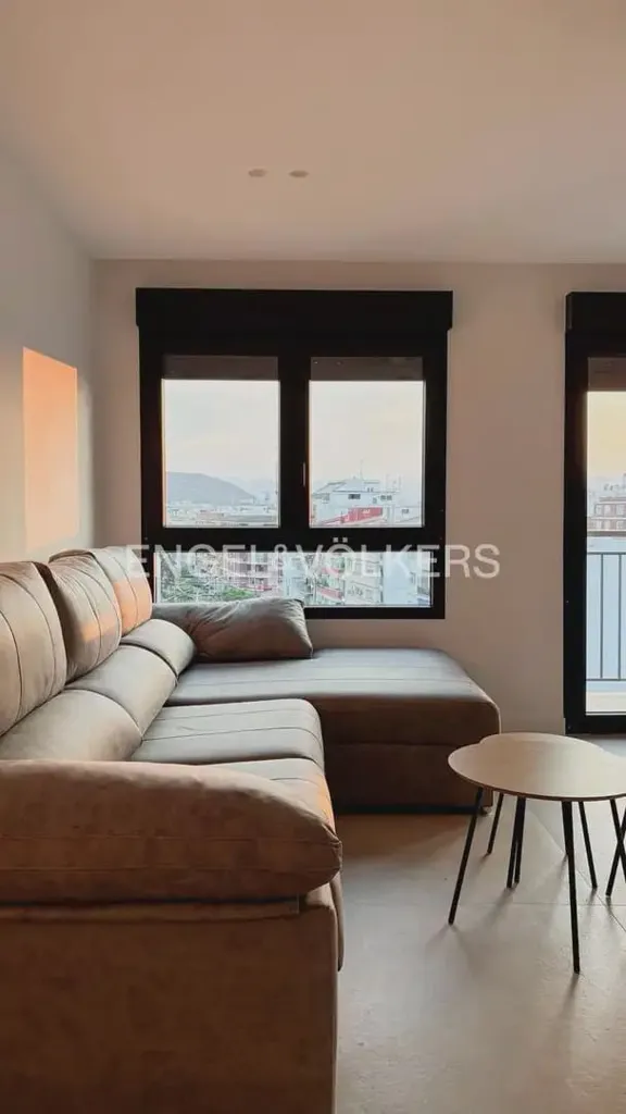 Living Room - Reformed Apartment with Balcony in Dénia
