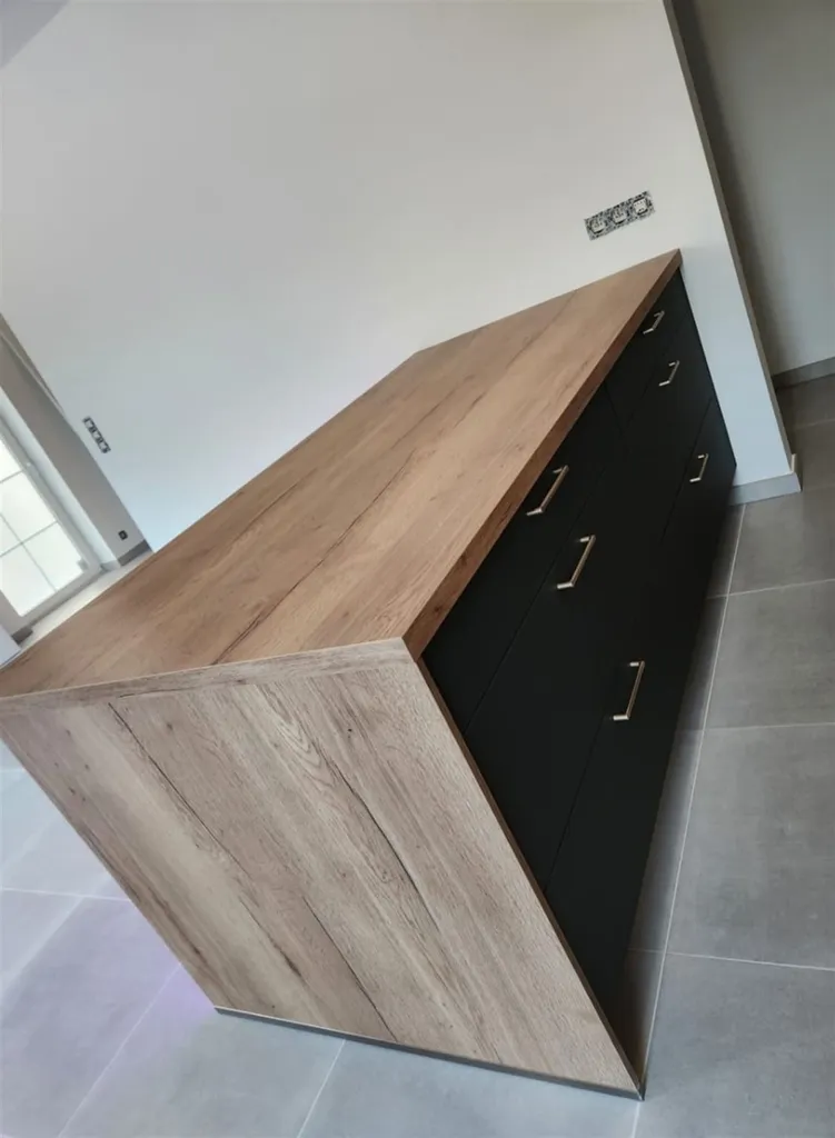 Köök - Energy-Efficient 3-Bedroom House in Baugnies