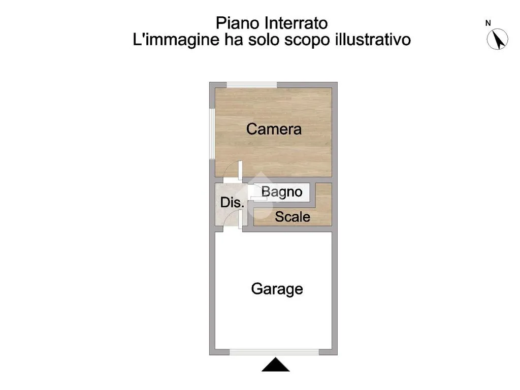Plaan - Semi-detached Villa with Private Courtyard in Città Sant'Angelo