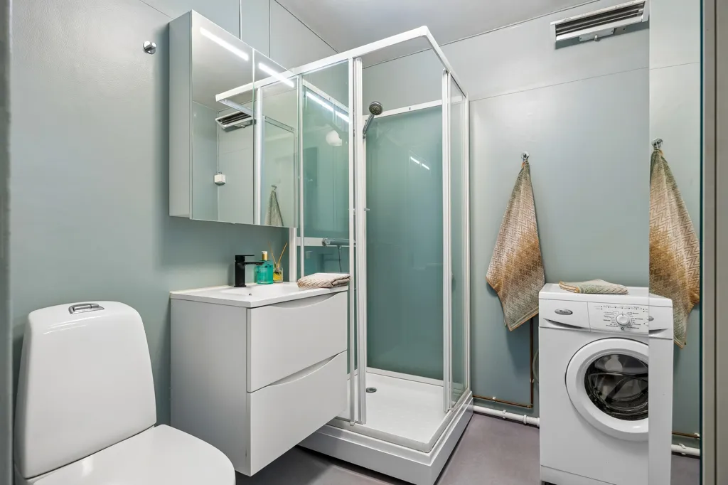 Bagni - 2-Bed Apartment with Balcony in Oslo