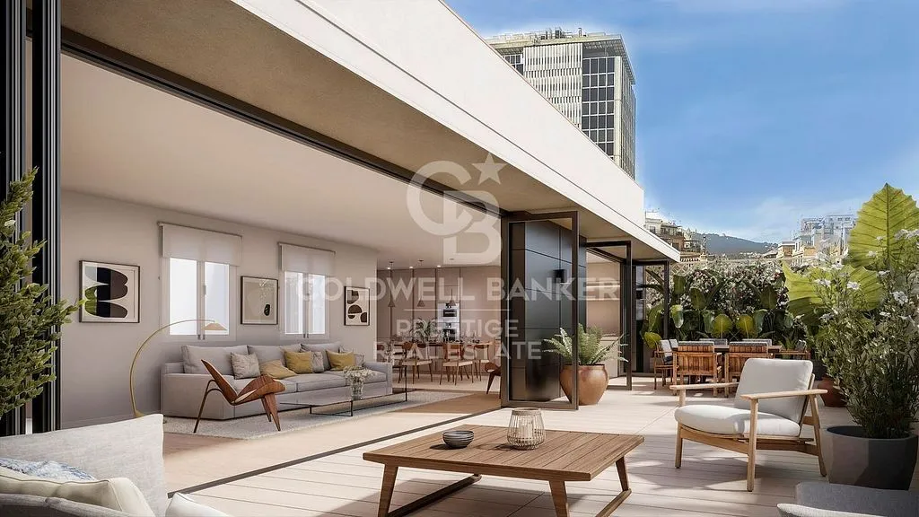 Terrasse - New Apartment with Lift in Eixample