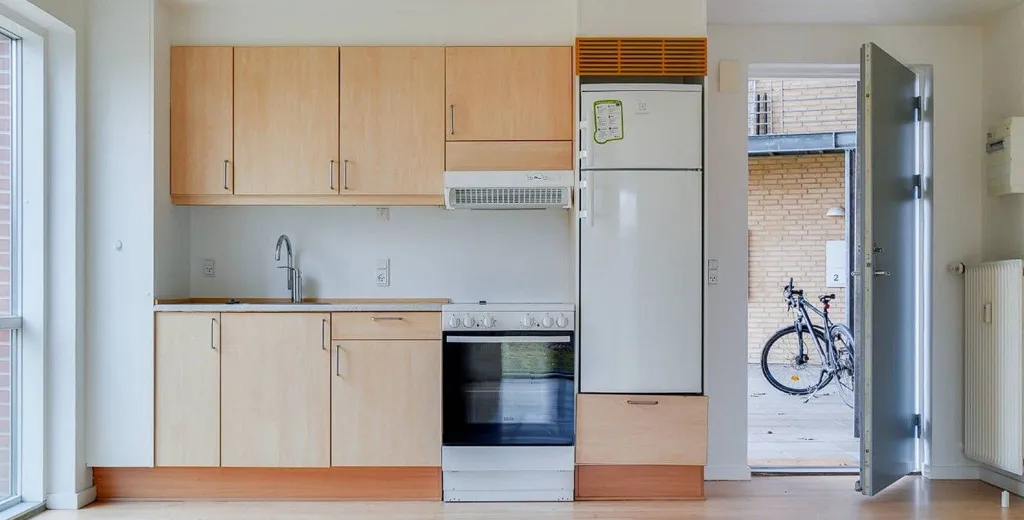 Cuisine - 2-Bedroom Apartment with Nature in Odense