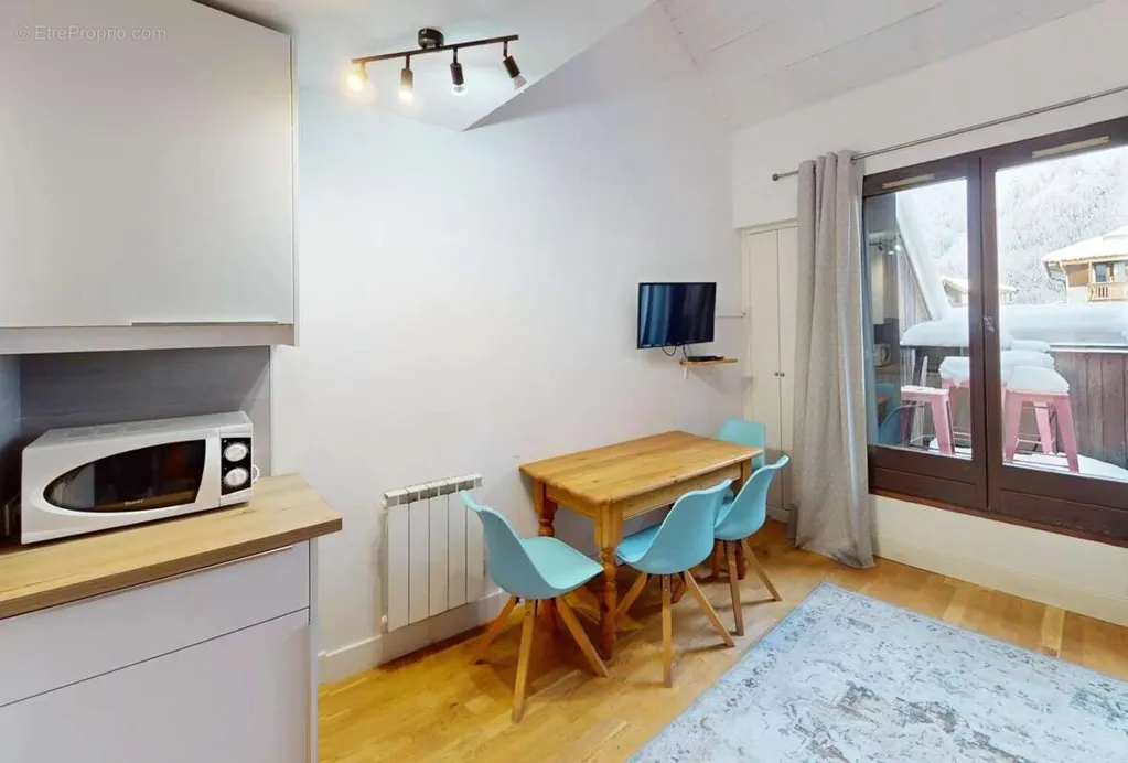 Söögituba - Renovated Duplex with South Balcony in Chamonix