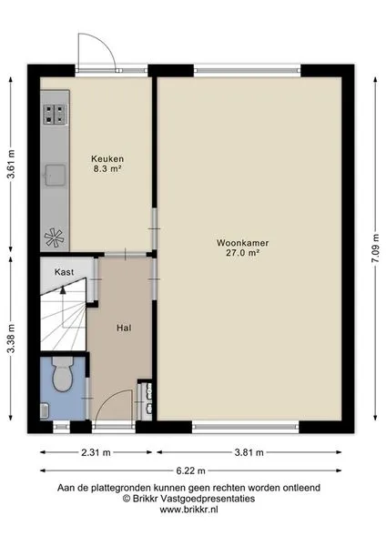 Floor Plan - Twin-Storey House with Garage in Zundert