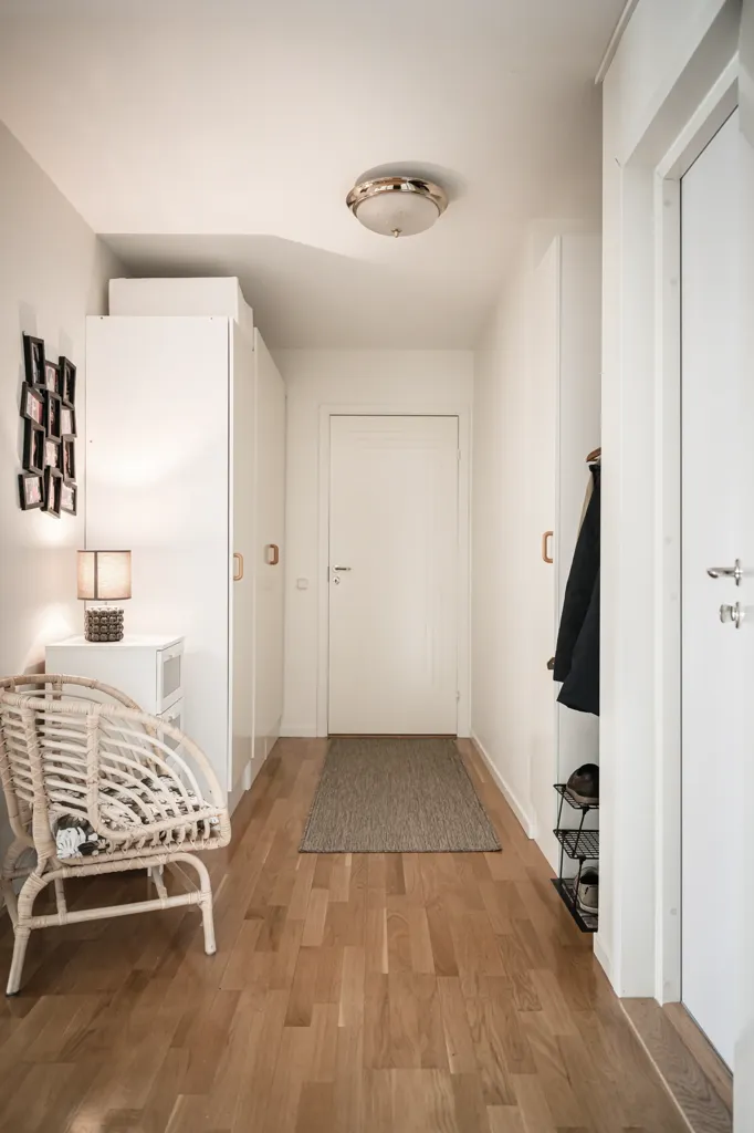 Entrée - Two-Bedroom Flat with Balcony in Skåne