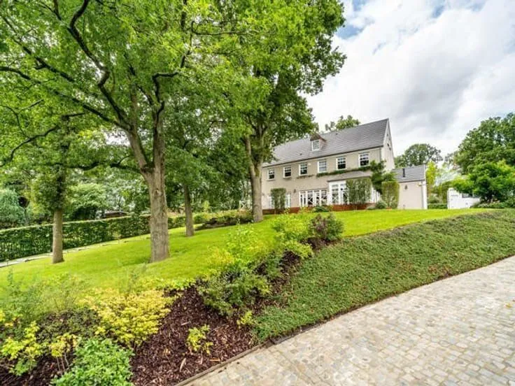 Garten - Farmhouse with Swimming Pool in Lasne