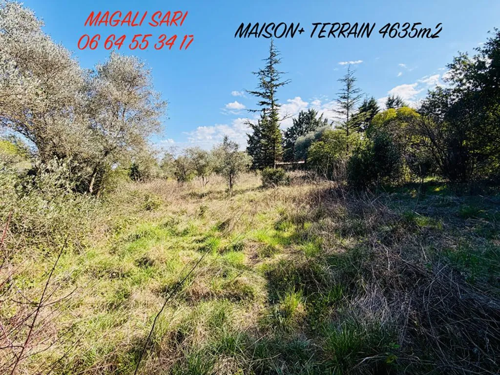 Jardin - Maison à Rénover avec Terrain Constructible à Alès