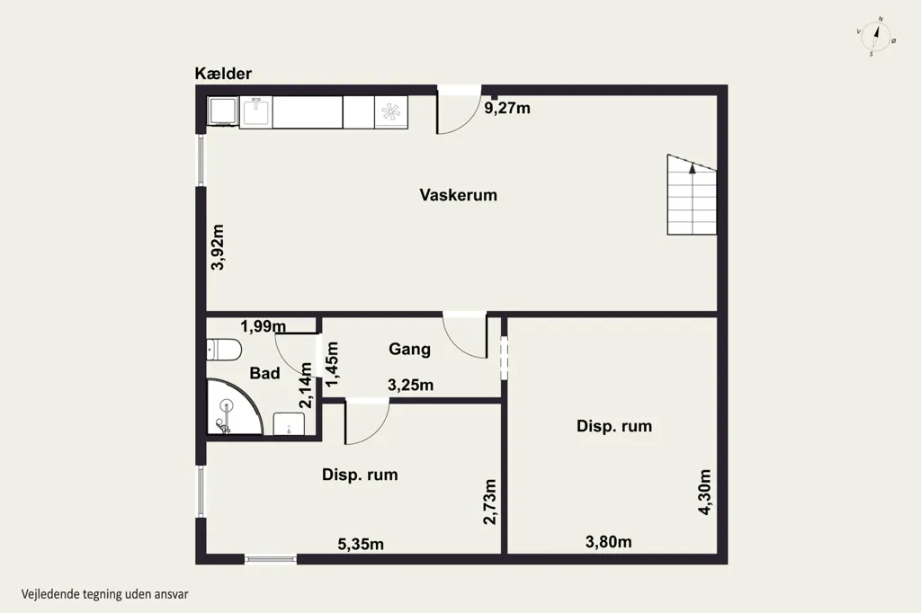 Plan - Villa with Garden in Fensmark, Holmegaard