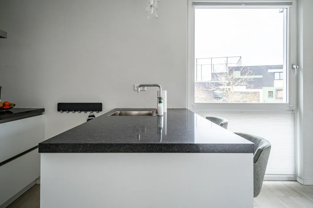 Kitchen - Corner Apartment with Extra Mezzanine in Leiden