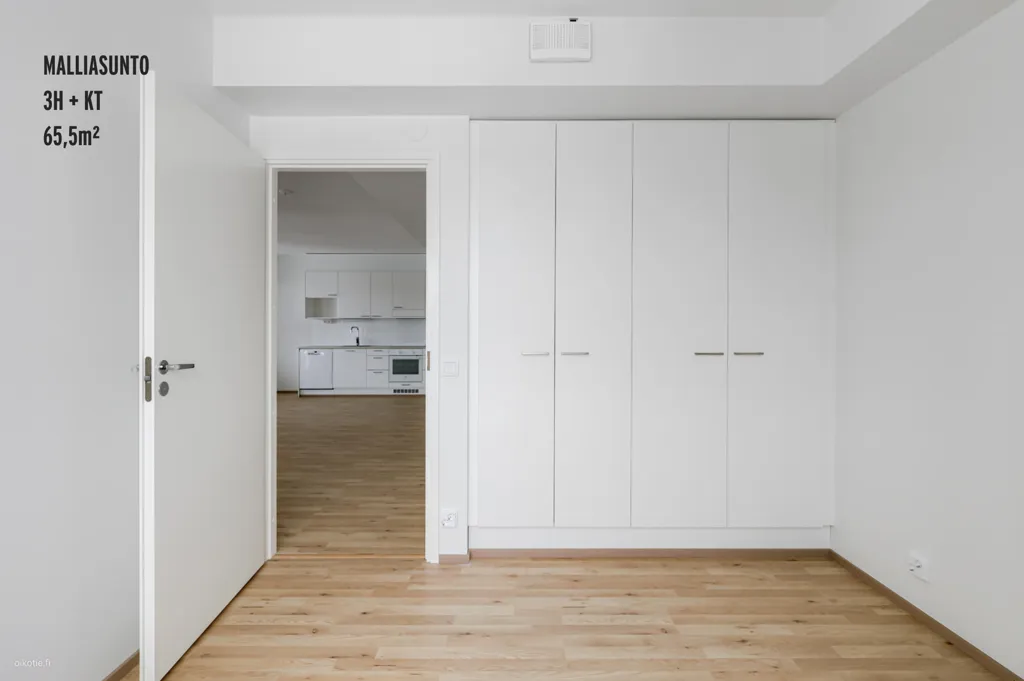 Chambres - Modern Flat with Glazed Balcony in Tikkurila
