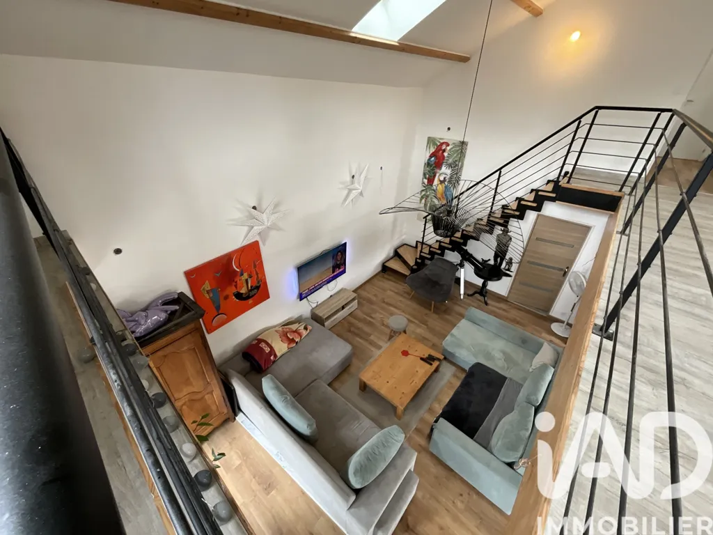 Soggiorno - Architectural House with Pool in Dissay