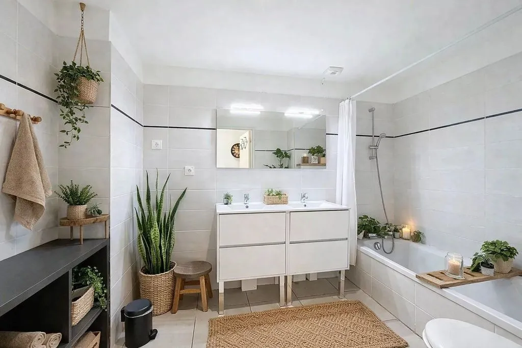 Salles de bain - Appartement Luxe avec Vue Mer à Beausoleil