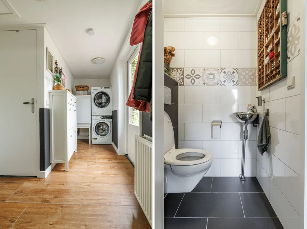 Salles de bain - Detached House with Garden in Almelo