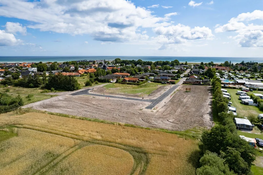 Õhuvaade - Year-Round Plot with 5G Coverage in Hadsund
