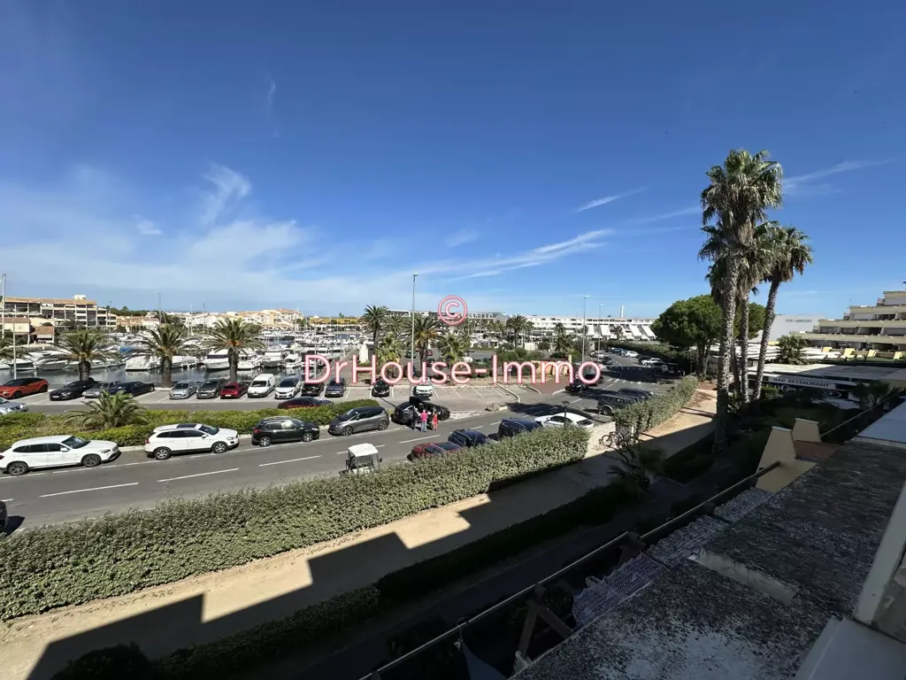 Balcon - Studio Rénové avec Vue Port à Cap d'Agde