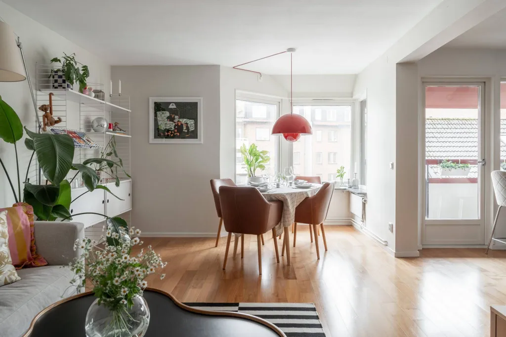 Séjour - Apartment with Balcony in Helsingborg