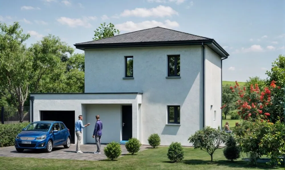 Maison Moderne avec Garage et Jardin à Aurillac
