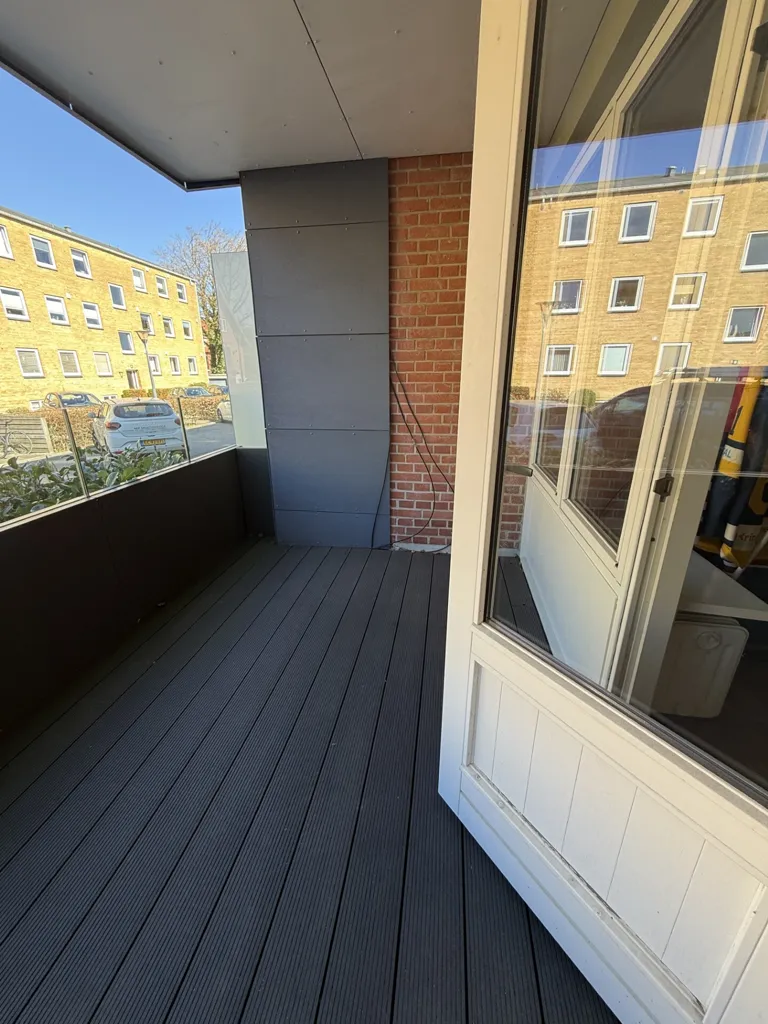 Balcon - Two-Bedroom Flat with Balcony in Herning