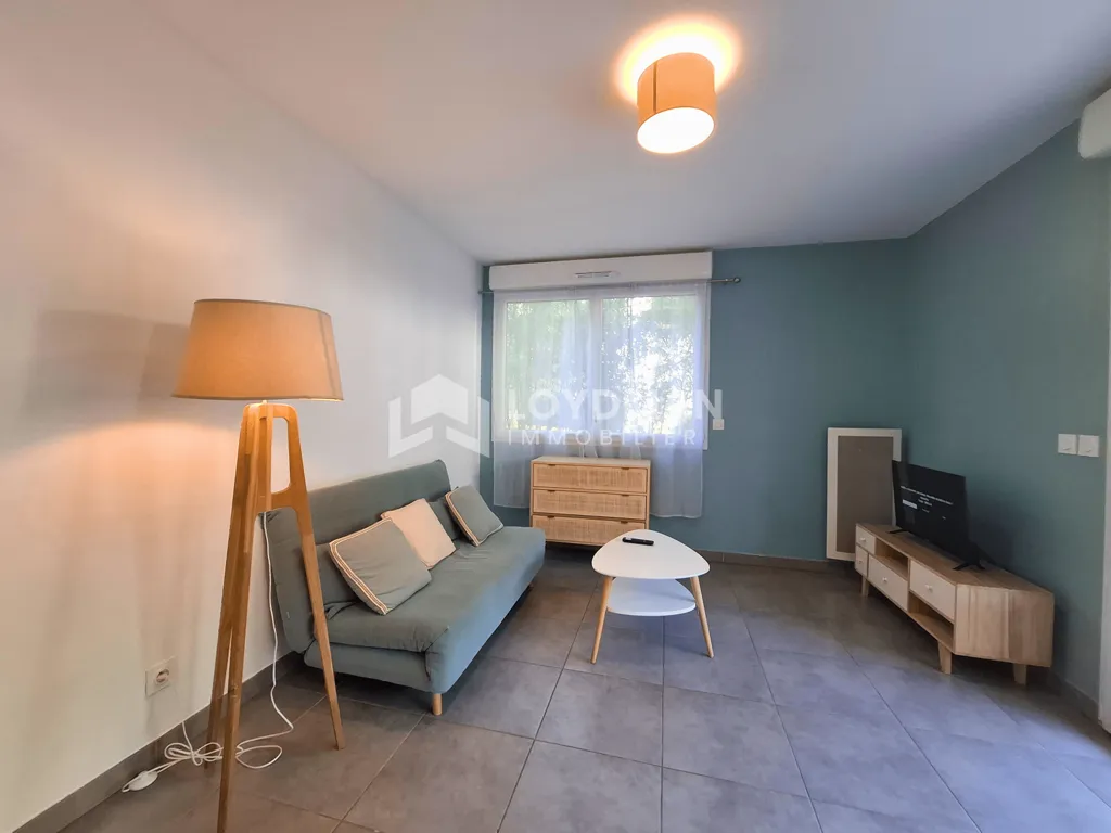 Séjour - Appartement de standing avec jardin à Montpellier