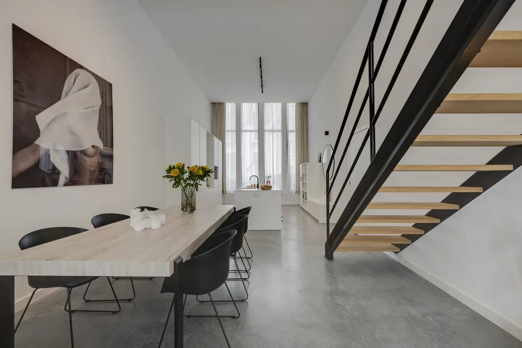Sala da pranzo - Duplex Apartment with Private Garden in Antwerp