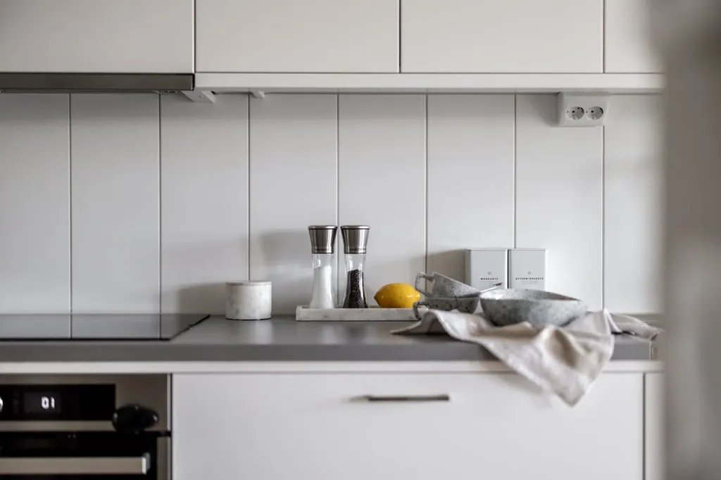 Cuisine - Modern Flat with West Balcony in Norra Ormesta