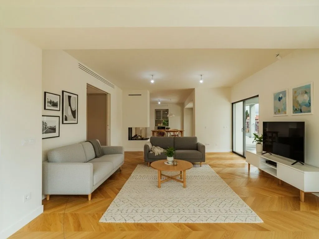 Séjour - Luxury Flat with Terrace in Monte Estoril