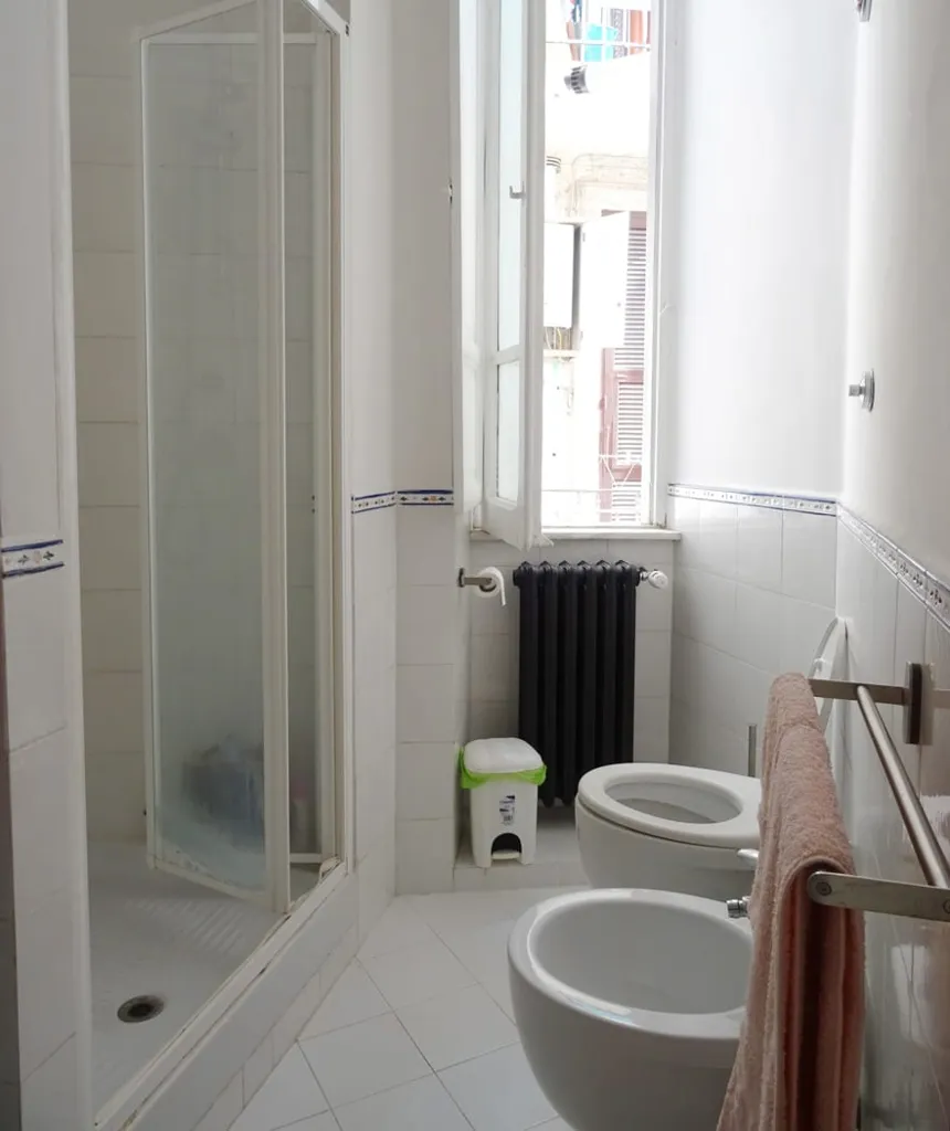 Salles de bain - Studio Apartment with Balcony in Rome