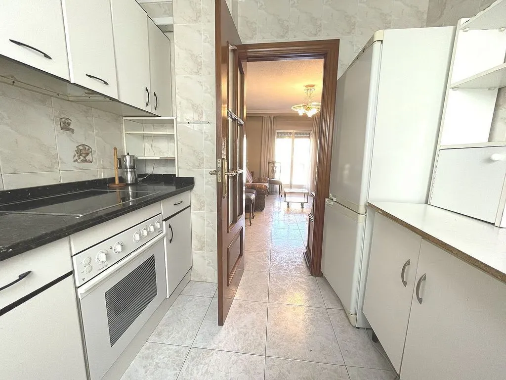 Cucina - Furnished Flat with Balcony in Garrido Norte